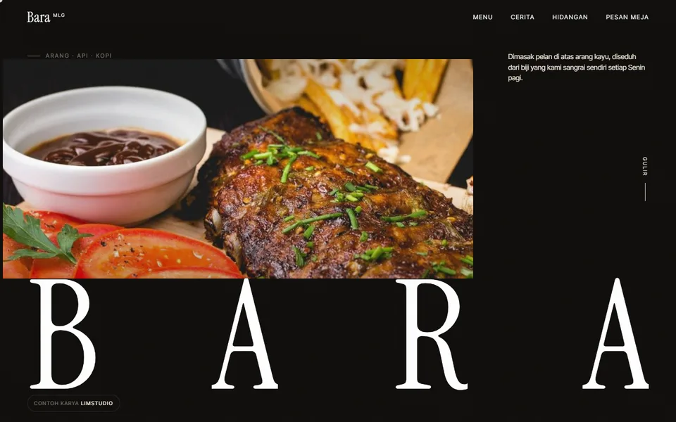 Home page of BARA
