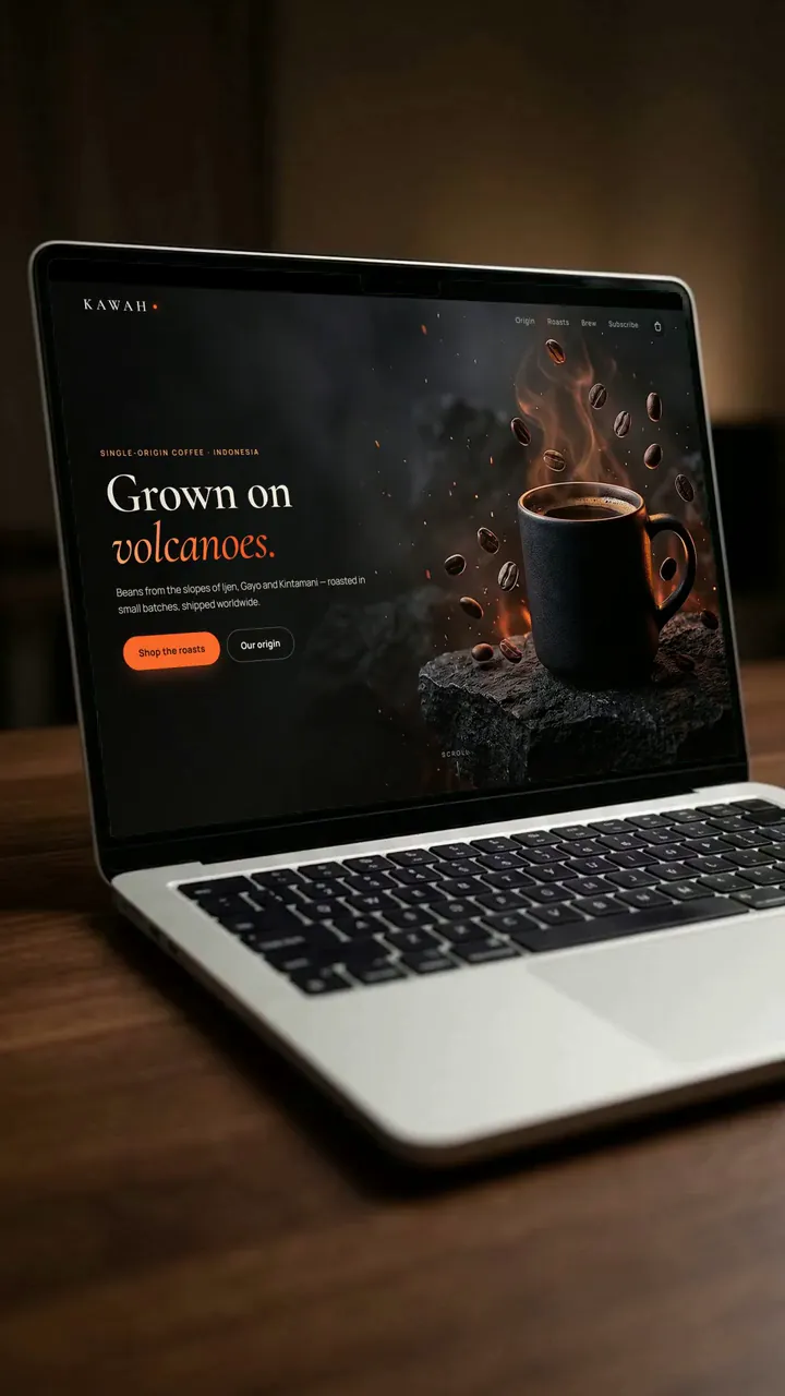 Home page of KAWAH